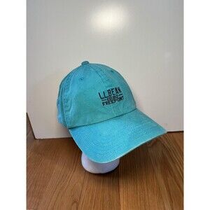L.L. Bean Hat Cap Strap Back One Size Blue Cotton Dad Baseball Mens Casual